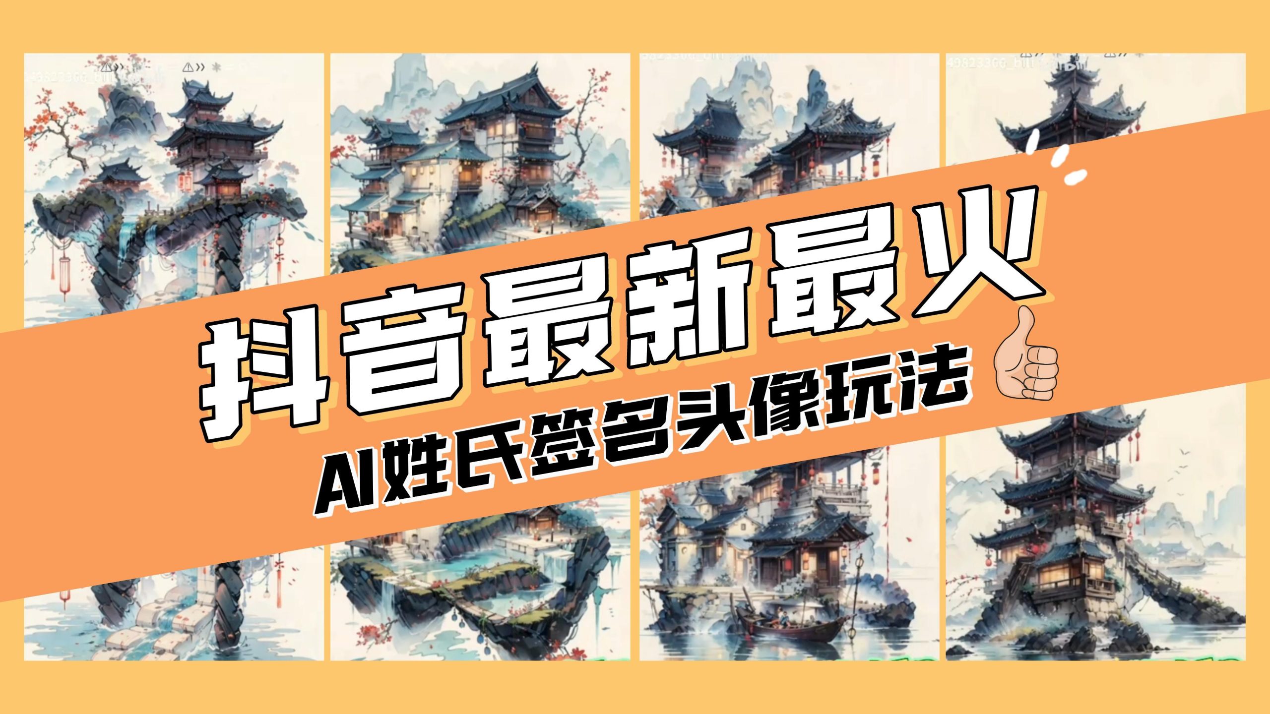 AI姓氏签名头像定制，简单易操作，日赚200-500-太奇网创联盟