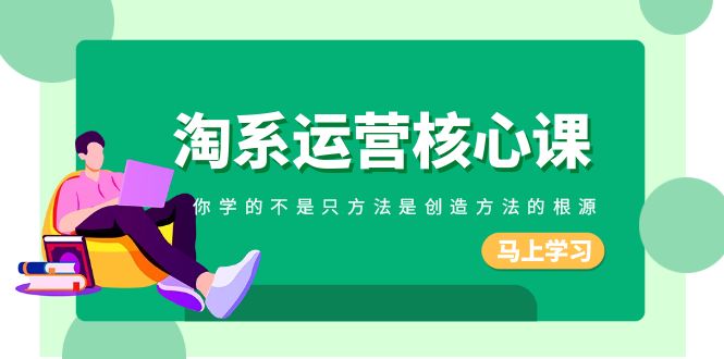 淘宝-运营核心课，你学的不能只方法是什么造就方式的根本原因-太奇网创联盟