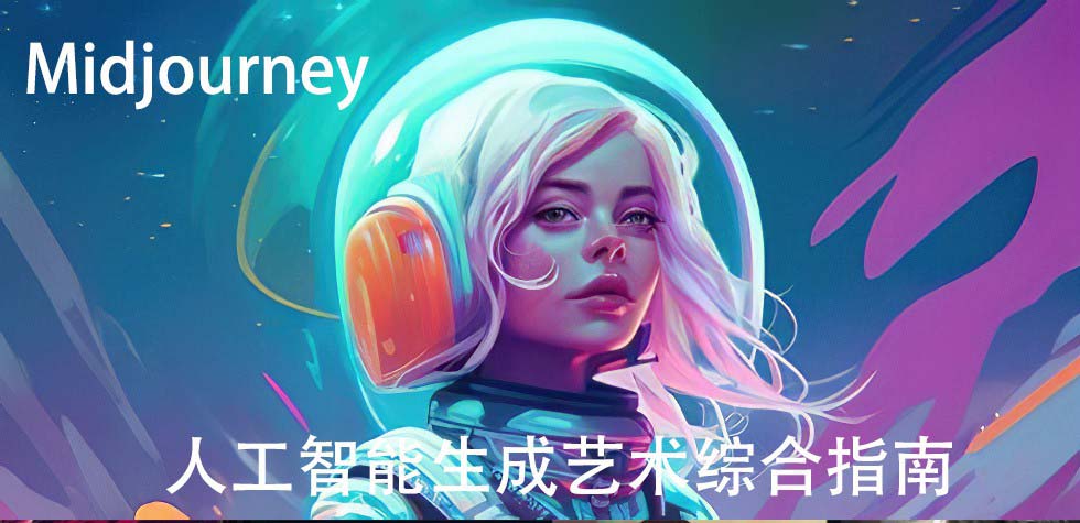 Midjourney及ChatGPT 4人工智能技术形成造型艺术图象综合性手册-9堂课-中英字幕-太奇网创联盟