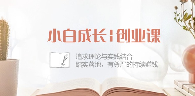 小白成长|创业课：追求理论与实践结合，踏实落地，有尊严的持续赚钱-42节-太奇网创联盟