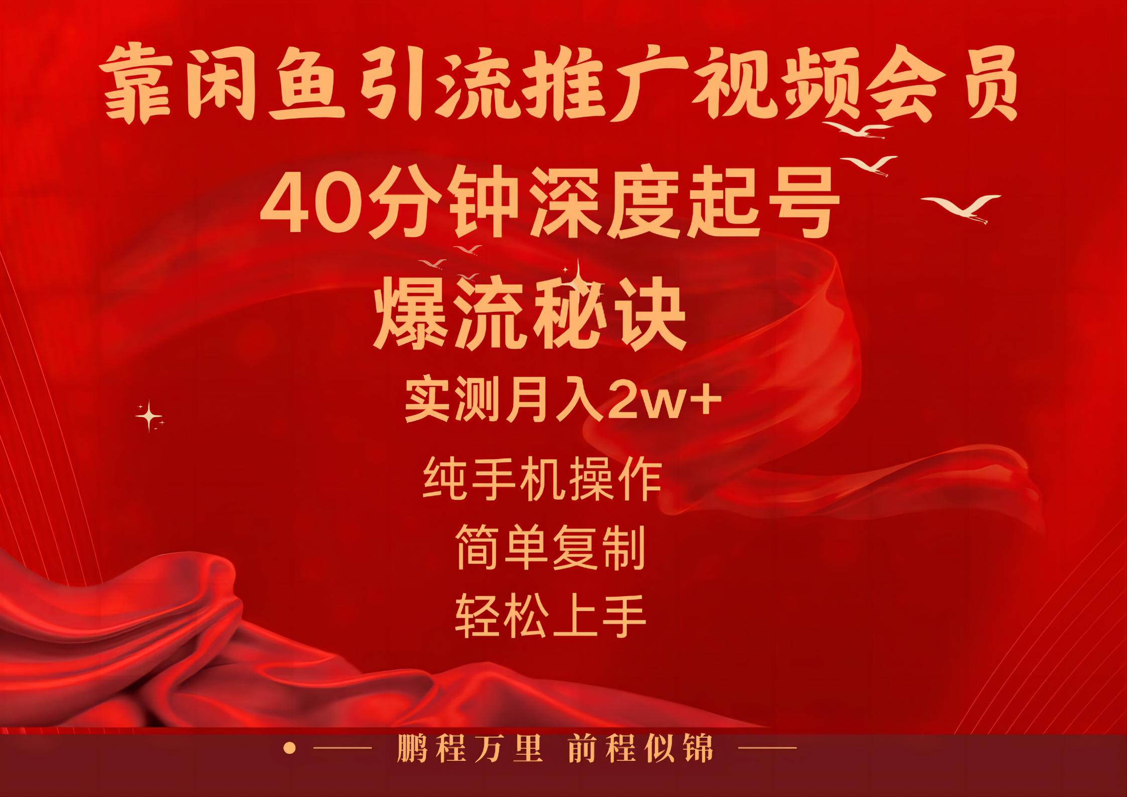 闲鱼平台暴力行为推广和引流影视会员，可以做到日入2W ，使用方便-太奇网创联盟