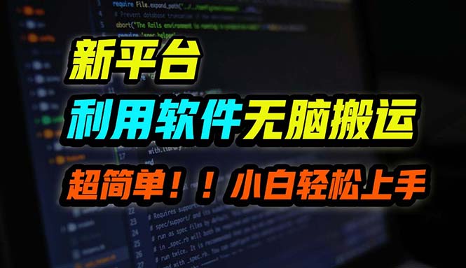 B站平台用软件无脑搬运，月赚10000+，小白也能轻松上手-太奇网创联盟