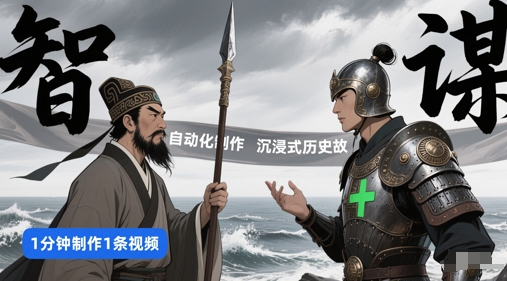 钮扣工作流引擎一键生成沉浸式体验历史典故，一天任务量，3min解决-太奇网创联盟