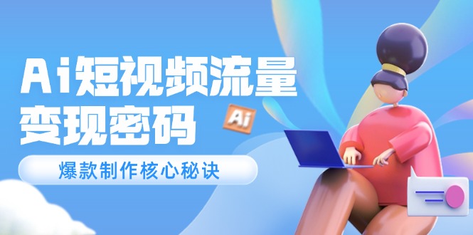 Ai自媒体流量登陆密码，爆品制做关键窍门，120万实例深度解读-太奇网创联盟